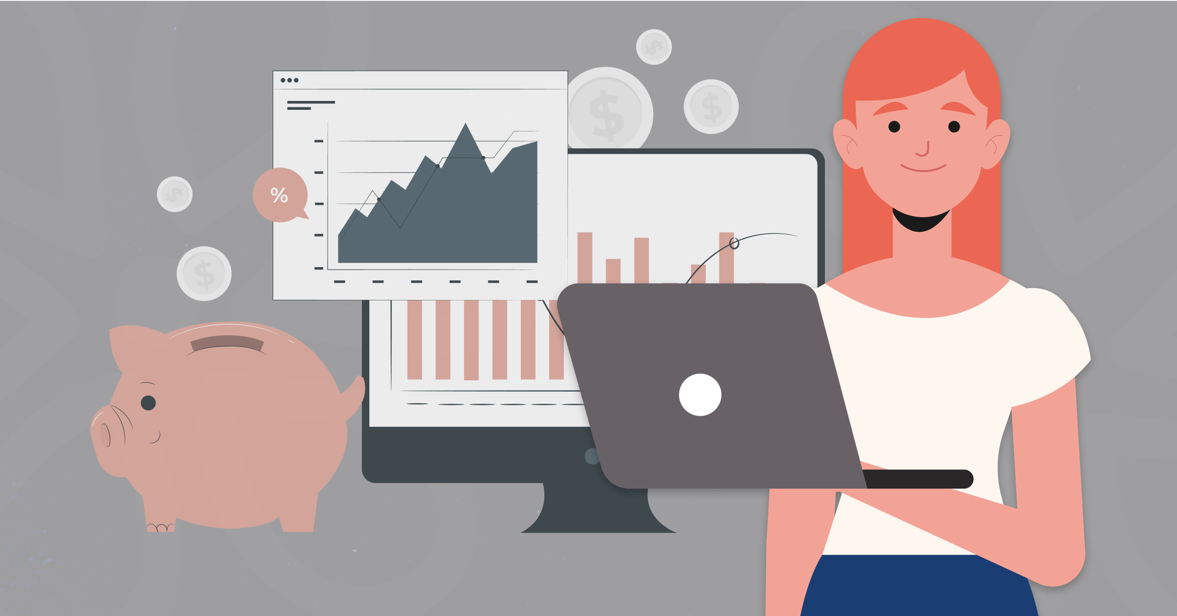 A marketing director reviews the performance data of a recent ad campaign. ROAS is trending upward over the last quarter.